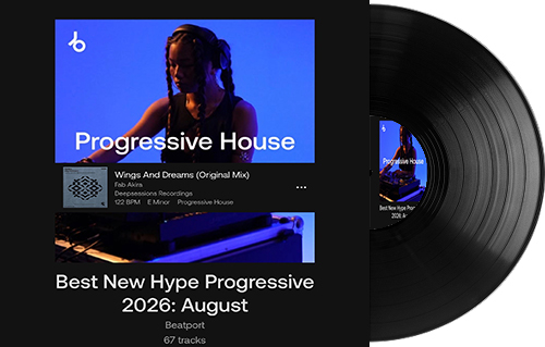 Fab Akira – Wings And Dreams – On Best New Hype August @ Beatport